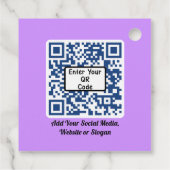 Étiquettes Cadeau Balise GraceMark Hang avec code QR (Dos)