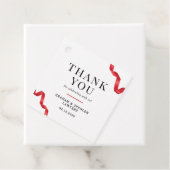 Étiquettes Cadeau Balise Grand Faveur d'ouverture (En situation)