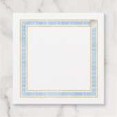 Étiquettes Cadeau Balise Grec Toga Party Favoriser (Dos)