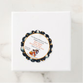 Étiquettes Cadeau Balise Halloween Cruising Duck (En situation)