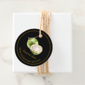 Étiquettes Cadeau Balise l Noir (En situation)