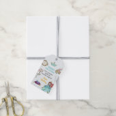 Étiquettes-cadeau Balise Magical Princess Fairytale Favor Merci (Avec de la ficelle)