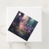 Étiquettes Cadeau Balise Magique Enchanted Forest Wedding Favor (En situation)