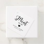 Étiquettes Cadeau Balise mariage à privilégier (En situation)