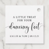 Étiquettes Cadeau Balise Meilleur Jour De Mariage Favour (Dos)