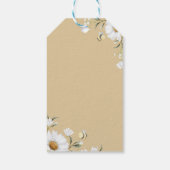 Étiquettes-cadeau Balise Merci d'anniversaire Daisy Bee (Dos)