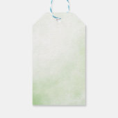 Étiquettes-cadeau Balise Merci d'anniversaire de la ferme de tracteu (Dos)