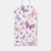 Étiquettes-cadeau Balise Merci d'anniversaire de papillon (Dos)