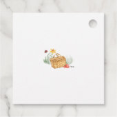 Étiquettes Cadeau Balise Merci d'anniversaire de pique-nique (Dos)