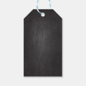 Étiquettes-cadeau Balise Merci d'anniversaire des camions de constru (Dos)