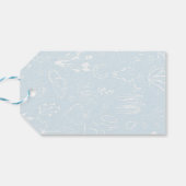 Étiquettes-cadeau Balise Merci du désert Cowboy (Dos Horizontal)