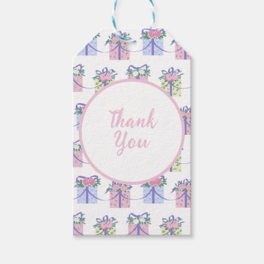 Étiquettes-cadeau Balise Merci EDIAG (Devant)