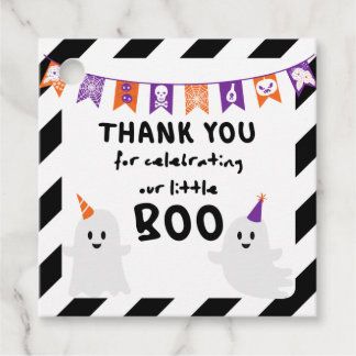 Étiquettes Cadeau Balise Merci Halloween