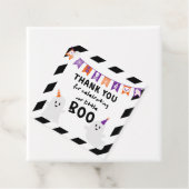 Étiquettes Cadeau Balise Merci Halloween (En situation)