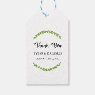 Étiquettes-cadeau Balise Merci mariage