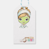 Étiquettes-cadeau Balise Merci spa Day (Dos)