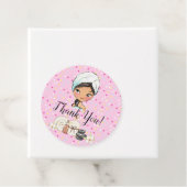 Étiquettes Cadeau Balise Merci spa Day (En situation)