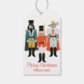 Étiquettes-cadeau Balise Noisette Noël Fleur Faveur Noël (Devant)