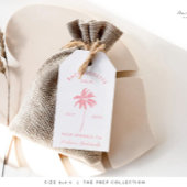 Étiquettes-cadeau Balise Palm Springs Merci Favor