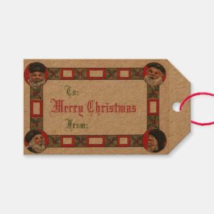 Étiquettes-cadeau Balise personnalisée Joyeux Noël