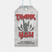 Étiquettes-cadeau Balise Rocker - Rocher à thème préféré (Devant)