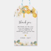 Étiquettes-cadeau Balise Romy - Bumble Floral Bee Favoriser (Devant)