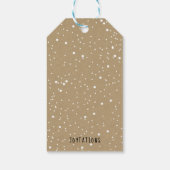 Étiquettes-cadeau Balise rouge Gnome Merry (Dos)