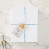 Étiquettes-cadeau Balise Un Petit Citrus Orange Baby shower Favorise (Avec de laficelle)