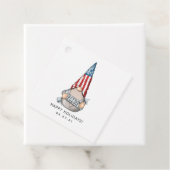 Étiquettes Cadeau Balises American Gnome Favor (En situation)