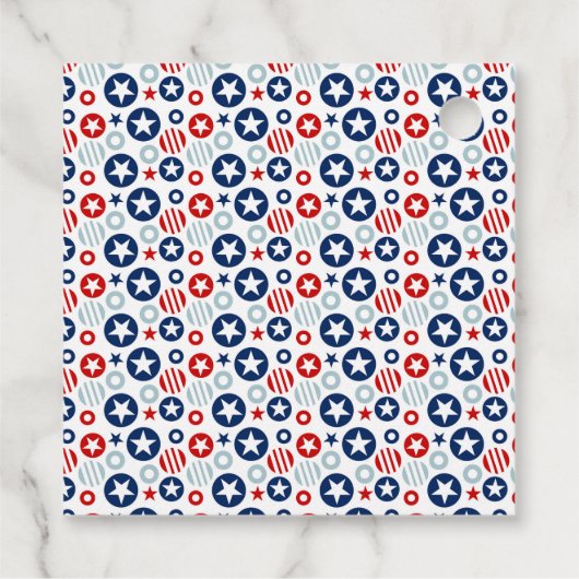 Étiquettes Cadeau Balises American Gnome Favor (Dos)