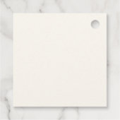 Étiquettes Cadeau Balises Boho Sun Favor (Dos)