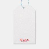 Étiquettes-cadeau Balises Cadeau Angel Rabbit (Dos)