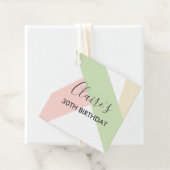 Étiquettes Cadeau Balises Cadeau Anniversaire Personnalisées, Balise (En situation)