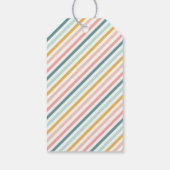 Étiquettes-cadeau Balises Cadeau Arc-En-Ciel Boho (Dos)