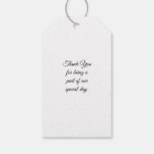 Étiquettes-cadeau Balises Cadeau Crocus pourpre (Dos)