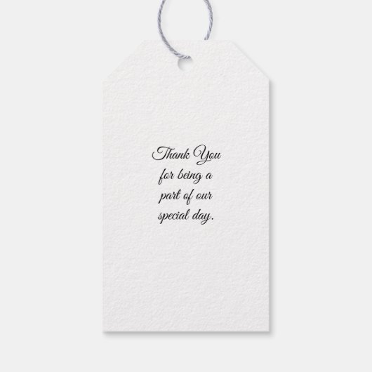 Étiquettes-cadeau Balises Cadeau Crocus pourpre (Dos)