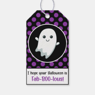 Étiquettes-cadeau Balises Cadeau Ghost Favoriser Halloween