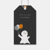 Étiquettes-cadeau Balises Cadeau Ghost Halloween Cute (Devant)