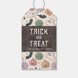 Étiquettes-cadeau Balises Cadeau Halloween Cute