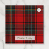 Étiquettes Cadeau Balises Cadeau Joyeux Noël (Dos)