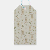 Étiquettes-cadeau Balises Cadeau Personnalisé Bunny Spring (Dos)