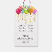 Étiquettes-cadeau Balises Cadeau Petite Fille (Dos)