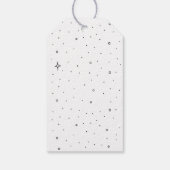 Étiquettes-cadeau Balises Cadeau Simple Minimal Pine Tree (Dos)