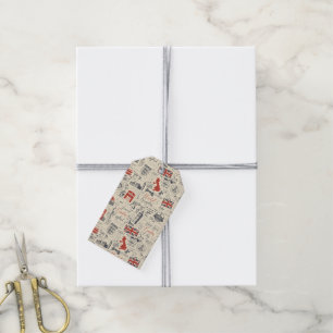 Étiquettes-cadeau Balises cadeau vintage Londres