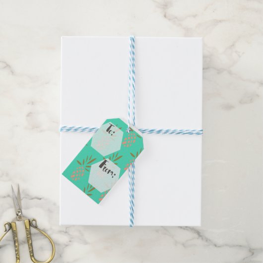 Étiquettes-cadeau Balises cadeaux (Avec de laficelle)