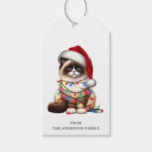 Étiquettes-cadeau Balises Cadeaux Birman Cat