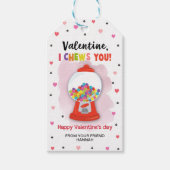 Étiquettes-cadeau Balises cadeaux Bubblegum, Classroom Valentine's t (Devant)