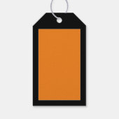 Étiquettes-cadeau Balises cadeaux Citrouille Halloween (Dos)