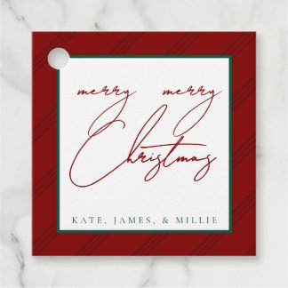 Étiquettes Cadeau Balises Cadeaux Classique Vacances - Bijoux/Tonali