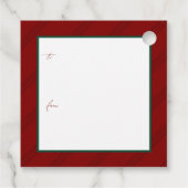 Étiquettes Cadeau Balises Cadeaux Classique Vacances - Bijoux/Tonali (Dos)